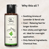 Shat Pratishat Cool Hair Massage Oil | Chemical Free | refreshing relaxation from stress
