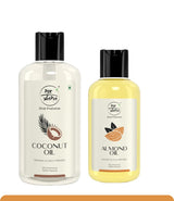 Shat Pratishat Coconut Oil and Pure Almond oil combo