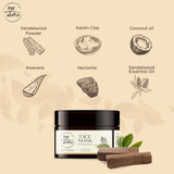 ShatPratishat Sandalwood and Clay face mask  Ingredients
