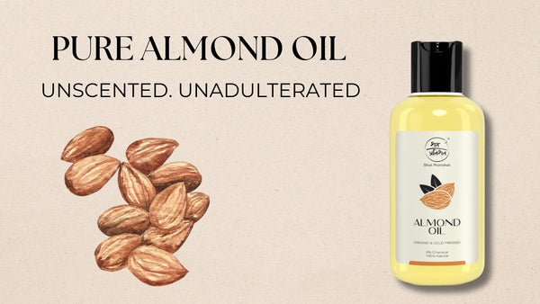 Combo of 2 units of Shat Pratishat Pure Almond Oil of 200 ml each | 200 X 2 - 400 ml