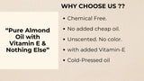 Combo of 2 units of Shat Pratishat Pure Almond Oil of 200 ml each | 200 X 2 - 400 ml