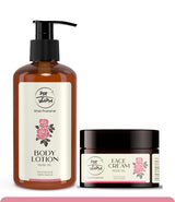 ShatPratishat Winter Care Combo Rose Face Cream and Rose Body Lotion